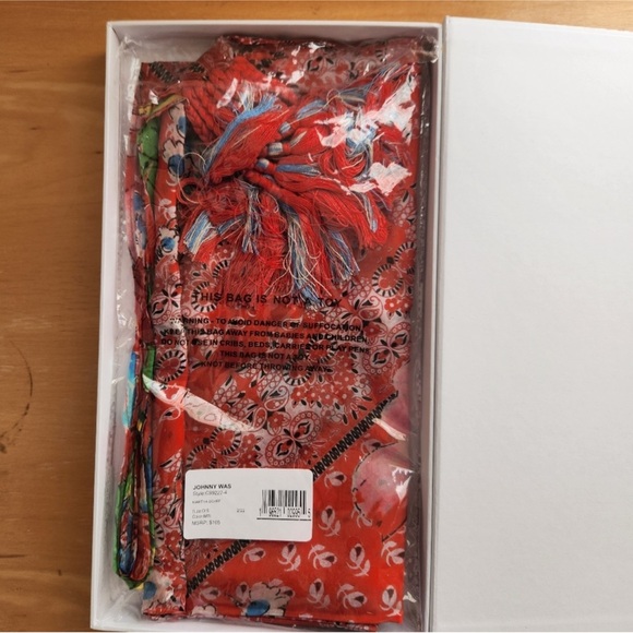 Johnny Was Martha Scarf - C99222-4 - Picture 4 of 7